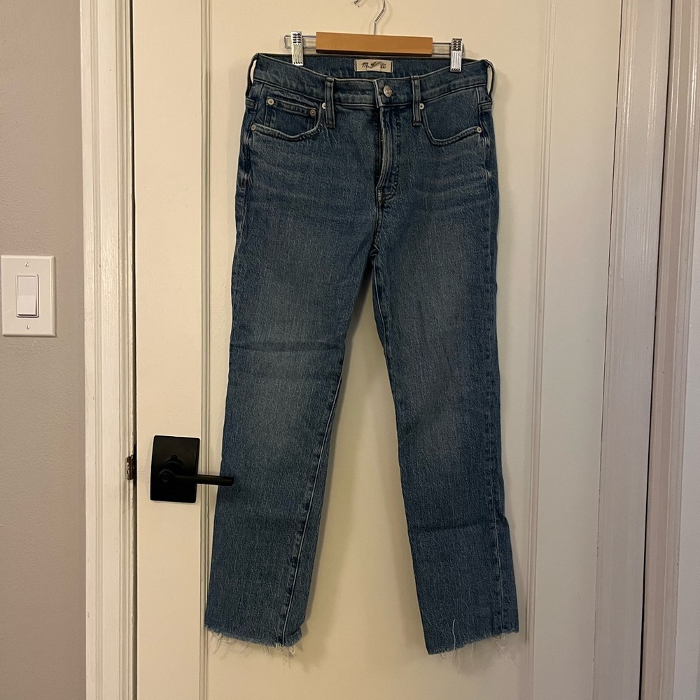 Madewell Perfect Vintage Jeans - raw hem